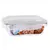 POTE DE VIDO HERMETICO RETANGULAR 640ML