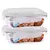 POTE DE VIDO HERMETICO RETANGULAR 640ML - comprar online