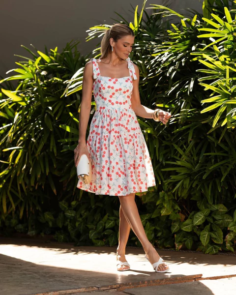 VESTIDO CARMEN CURTO