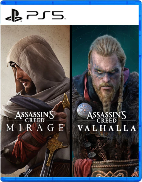 Assassin's Creed Mirage + Assassin's Creed Valhalla PS5
