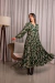 Vestido Solto Midi Iolanda Verde - comprar online