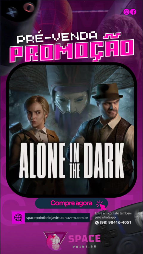 ALONE IN THE DARK PS5 MÍDIA DIGITAL