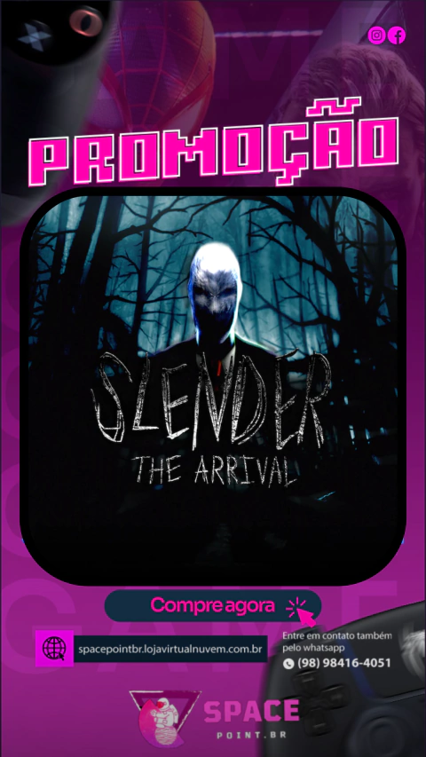 SLENDER THE ARRIVAL PS4/PS5 MÍDIA DIGITAL
