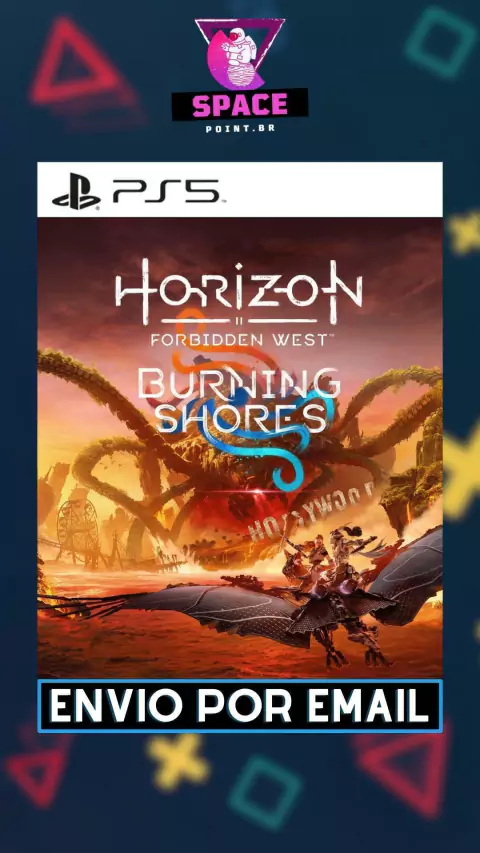 HORIZON FORBIDDEN WEST DLC: BURNING SHORES PS5 MÍDIA DIGITAL