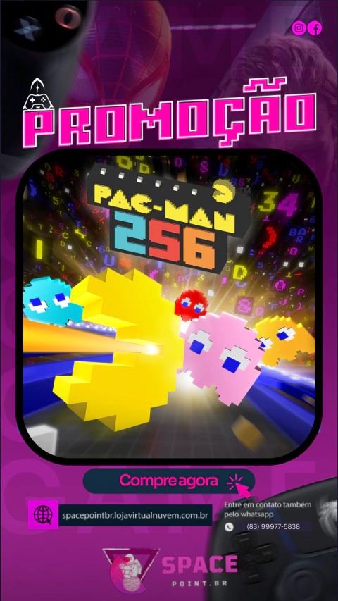 Pac-Man 256 PS4/ PS5 Mídia Digital - comprar online