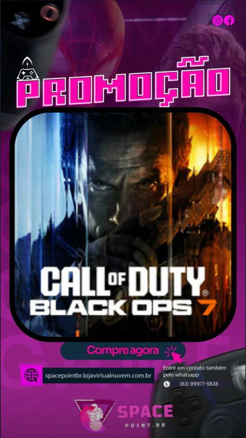 CALL OF DUTY®: BLACK OPS 7 PRÉ VENDA PS4/PS5 MÍDIA DIGITAL - comprar online