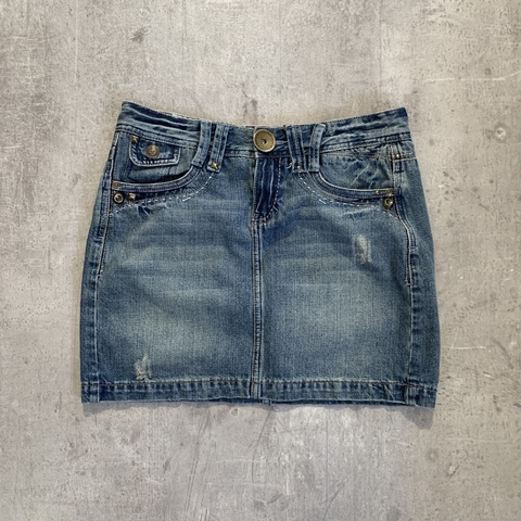 Pollera Indigo 30 Denim - T. 40