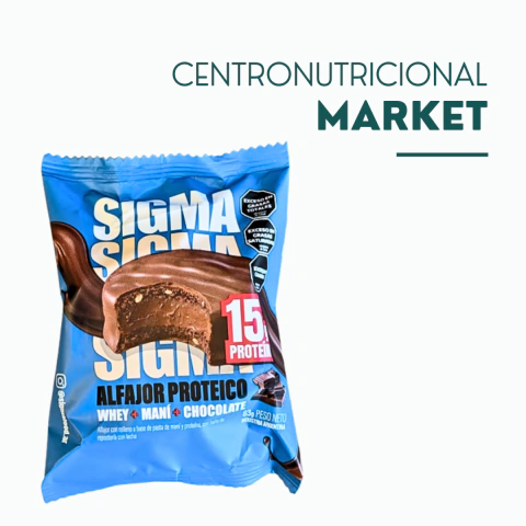 Alfajor proteico Sigma