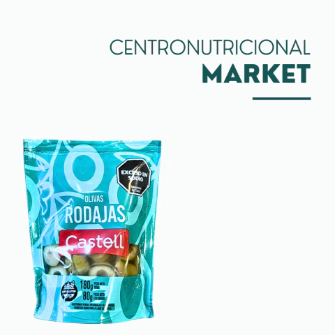 Olivas en rodajas Castell x80g
