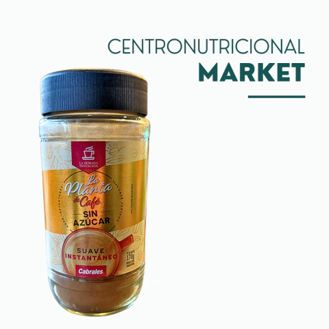 Cafe instantáneo suave sin azúcar La Planta de Café x170g
