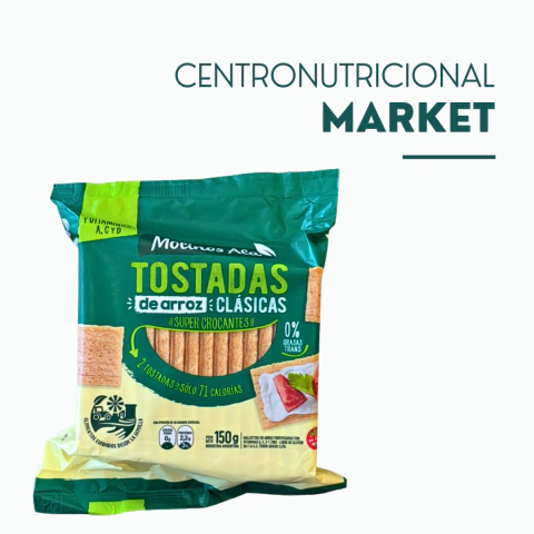 Tostadas de arroz Clásicas Molinos Ala