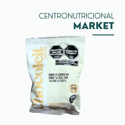 Alfajor Chocoleit (sin azucar ni harinas) Blanco - comprar online