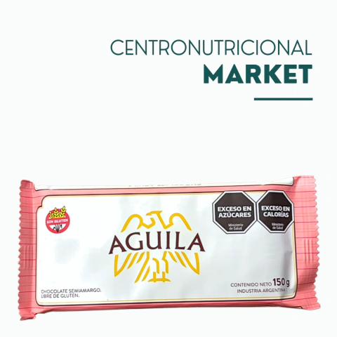 Chocolate semiamargo Aguila X150g