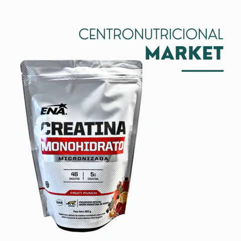 Creatina monohidrato Sabor Fruit Punch x300g Ena