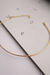 CHOKER ARO SIMPLE (DOURADA)