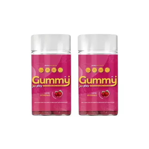 Gummy Play Zero Açúcar * Sabor Morango