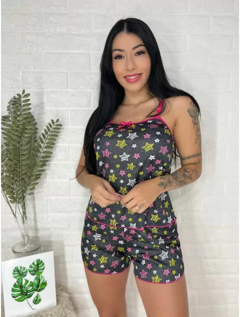 BabyDoll Estampado em Microlight