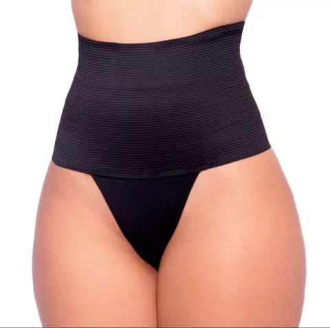 Calcinha Cinta Modeladora Microfibra e Elástico 18 cm - comprar online
