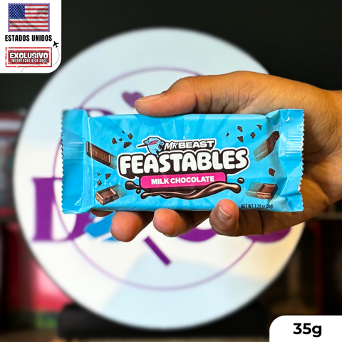 Barra MrBeast Chocolate ao Leite 35g
