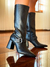 BOTA CANO MEDIO COM FIVELA PRETA FEMININO - comprar online