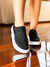TENIS ORCADE PRETO COM BRILHO FEMININO - comprar online