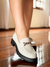 Mocassim Feminino Off white