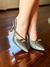 SCARPIN CINZA ONIX SALTO 9 cm na internet