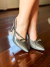 SCARPIN CINZA ONIX SALTO 9 cm na internet