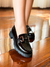 MOCASSIM PRETO FEMININO VERNIZ - comprar online