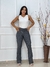 Calça Flare Cintura Alta com Bolso e Cinto Mesmo Tecido - Liberô Style