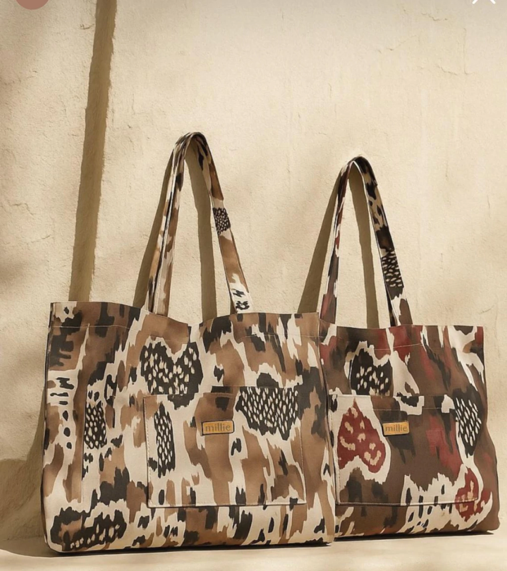 TOTE BAG ANIMAL PRINT