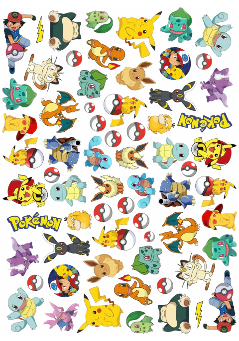 Plancha A4 de tattos temporales - tienda online
