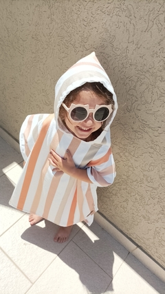 Toalla Ponchito Rayas - Justina Babies