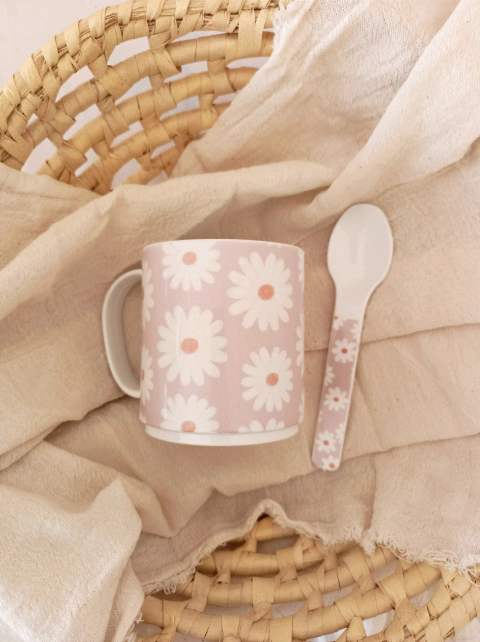 Taza con cuchara Margaritas