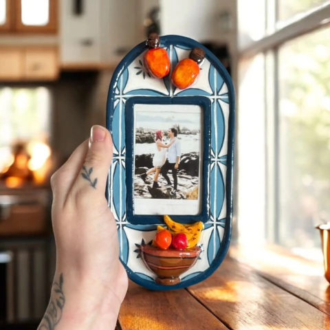 Moldura - Brazilian Garden Memory - Blue - buy online