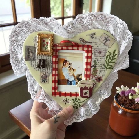 Moldura Coração de Geleia - comprar online