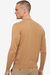 SUÉTER MODAL SLIM GOLA V CARAMELO na internet