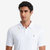 POLO INTERLOQUE PENGUIN BRIGHT BRANCA na internet