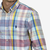 CAMISA RALPH LAUREN OXFORD XADREZ ROSA AZL na internet