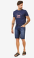 BERMUDA JEANS LEE STRECH AZUL ESCURO na internet