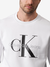 MOLETOM MONOGRAMA CALVIN KLEIN BRANCO na internet