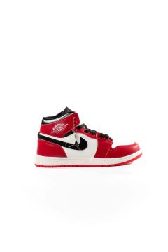 Air Jordan 1 Mid "Red and White" - Importados Premmium