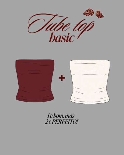 COMBO 2 TUBE TOPS - comprar online