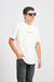 Remera Italics Blanca en internet