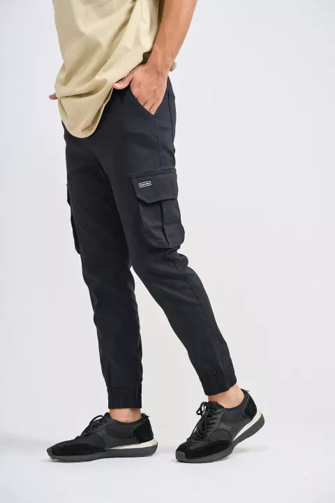 Pantalón Soldier Negro