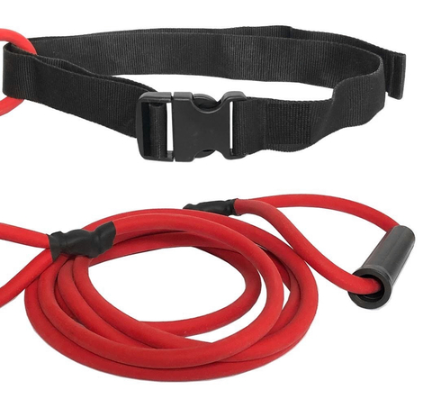 cinturon para natacion con punto fijo