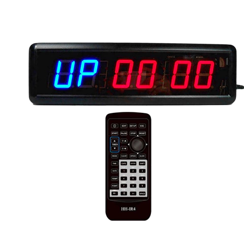 cronometro para crossfit para pared led control remoto