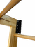 Espaldar madera con techo - AB Deportes & Fitness
