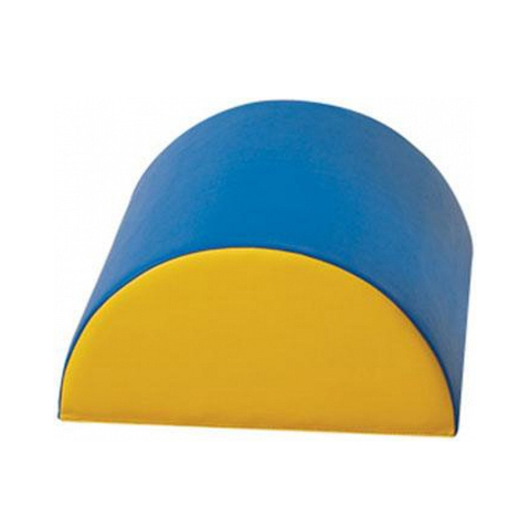 Bloque modulo de goma espuma medio circulo cilindro 60 x 60 x 30 cm