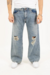 JEANS WIDE LEG OXIDO